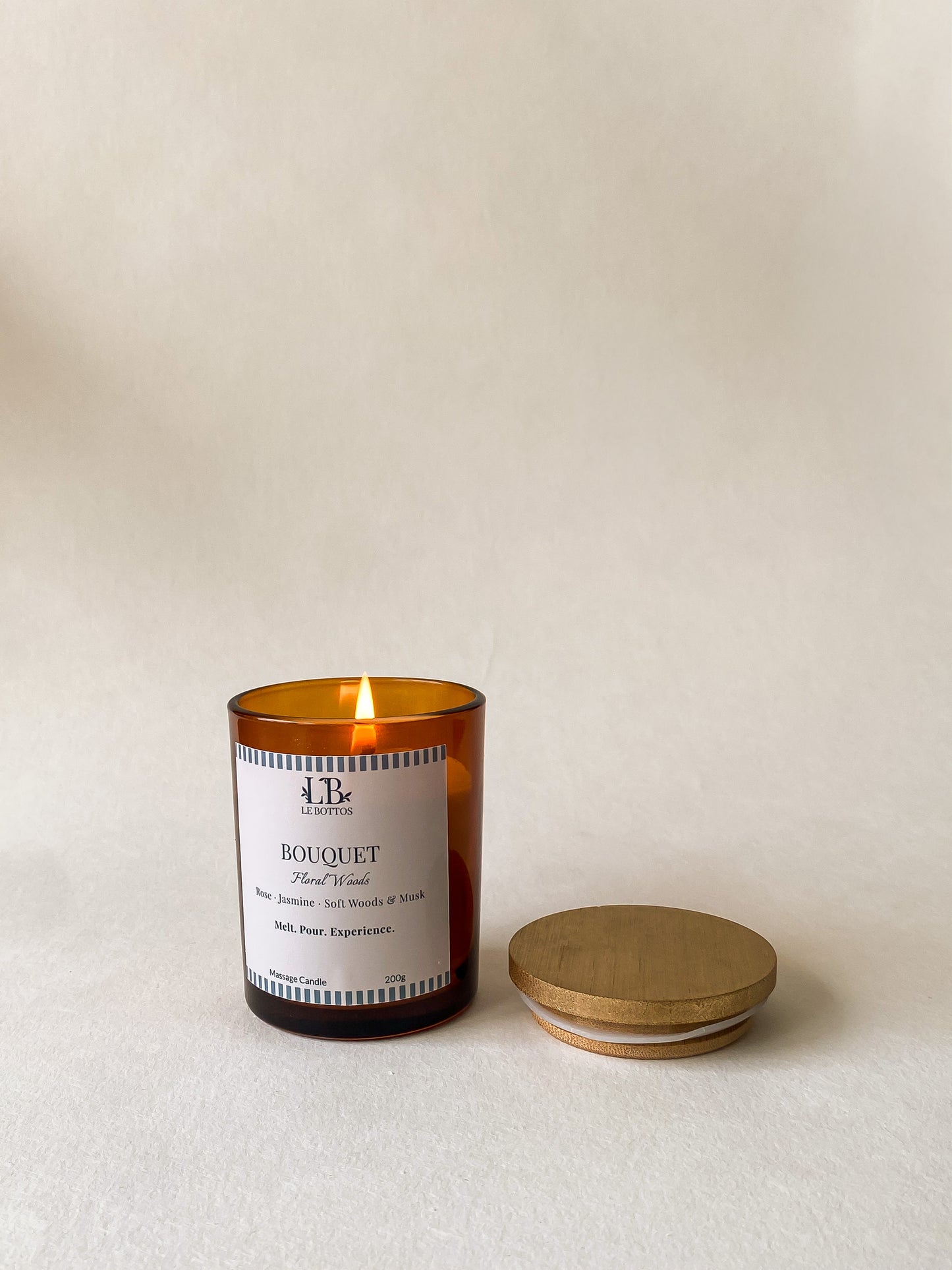 Bouquet Massage Candle 200g